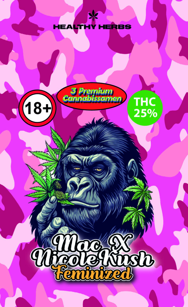 Mac 6 x Nicole Kush | Feminized | 3 SEEDS